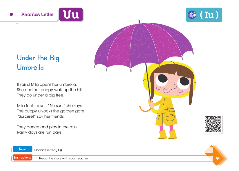 Letter U
