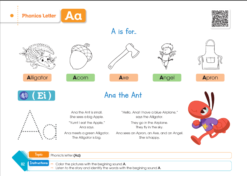 Letter A