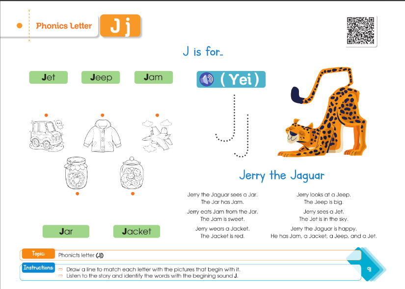 Letter J