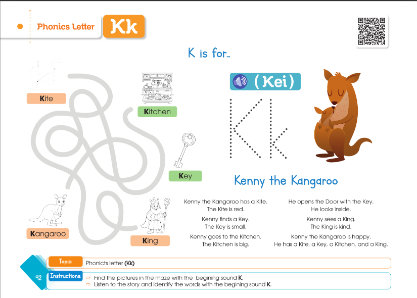 Letter K