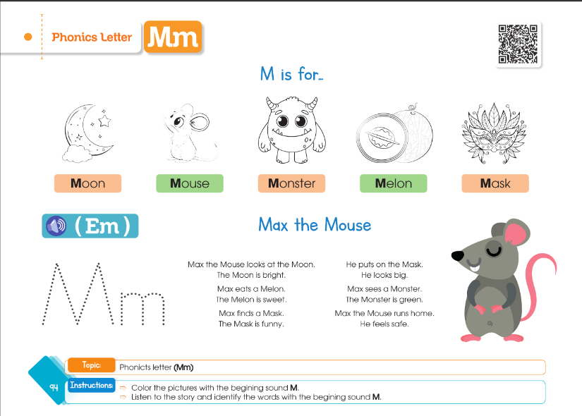 Letter M