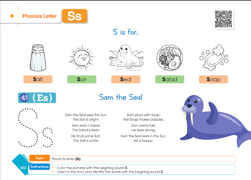 Letter S